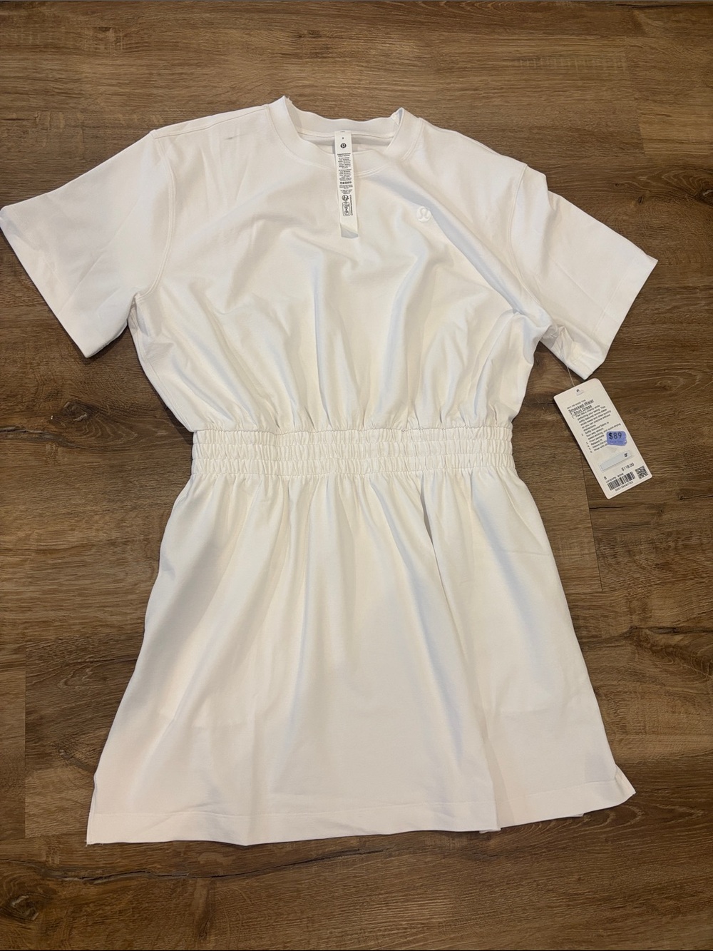 NWT - Women’s lululemon athletica - Smocked-Waist Tee-Shirt Dress
